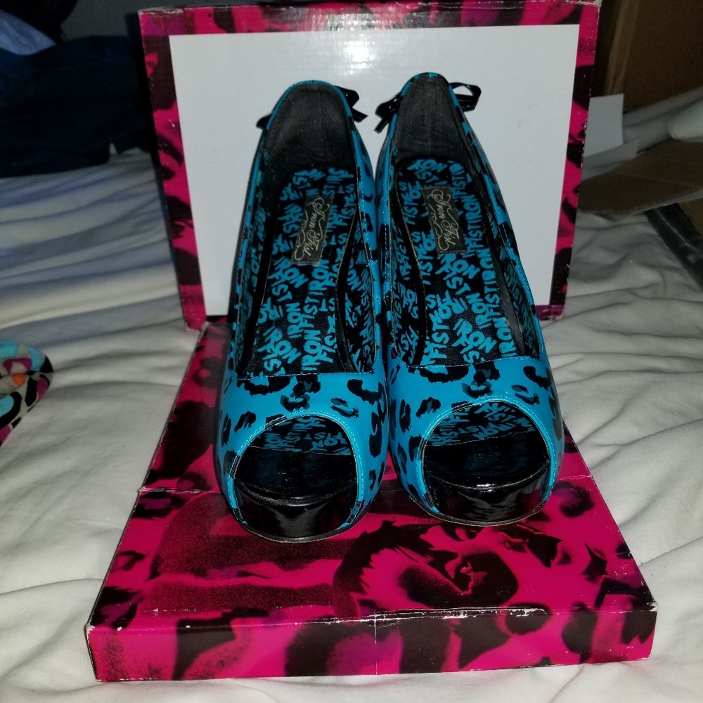Iron Fist Jungle Fever Platform Heels
